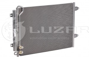 Радиатор кондиц. с ресивером для а/м VW Passat B6 (05-) LRAC181C LRAC181C LUZAR