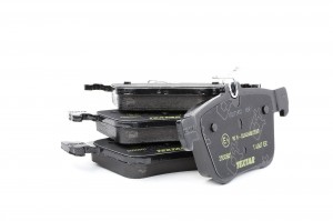 Колодки тормозные VW Golf 7 AUDI A3 (12-),TT (14-) задние (4шт.) TEXTAR 2500801 TEXTAR