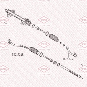 ELANTRA (2011>)/I30 (2012>)/VELOSTER (2011>) TEC1726L TATSUMI