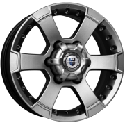 КиК R16 / 7J PCD 6x139.7 ЕТ 20 ЦО 67.1 M56 72668 K K WHEELS