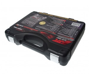 Набор головок торцевых и бит 1/4",1/2" для поврежденных гаек 110 предметов в кей JTC-S110B-B72 JTC TOOLS