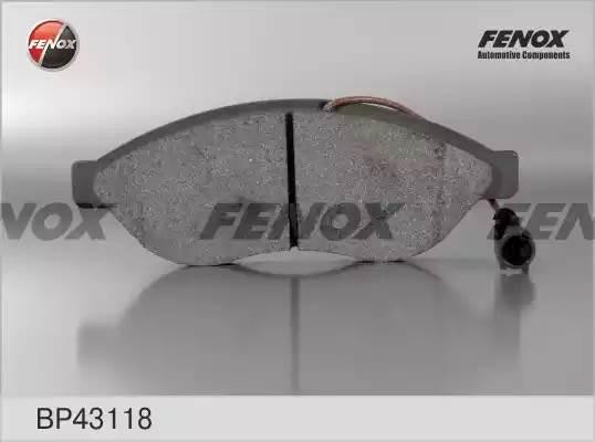 PEUGEOT BOXER (2006>)/ CITROEN JUMPER (2002-2006) BP43118 FENOX
