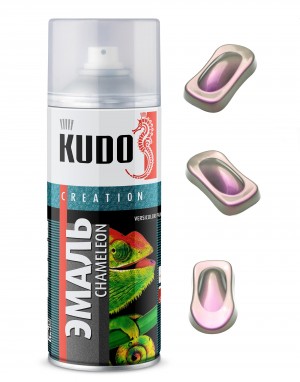 Краска "KUDO" CHAMELEON Лавандовая дымка зеленый-медный-лиловый (520 мл) (аэрозо KU-C267-5 KUDO