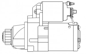 Стартер для а/м Nissan X-Trail T32 14-/Teana L33 14- 2.5i 1,4кВт LSt1418 LST1418 START VOLT