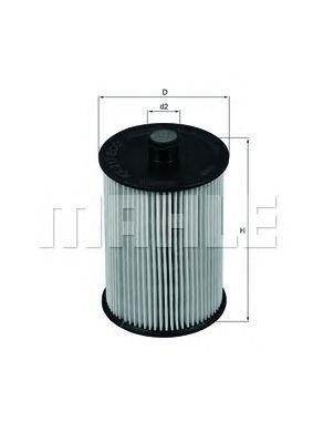 Фильтр топливный KX217D MAHLE KNECHT