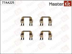 Комплект установочный тормозных колодок Opel MONTEREY A (M92) 1991 - 1998 Master 77AA225 MASTER KIT
