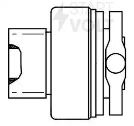 Привод стартера (бендикс) VCS 1034 START VOLT