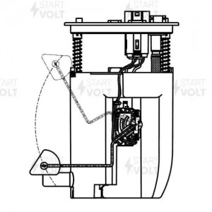 Модуль топл. насоса для а/м Toyota Venza (08-) 2.7i (SFM 1903) SFM 1903 START VOLT