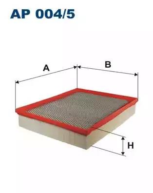 Фильтр воздушный VW Amarok (10-) FILTRON AP0045 FILTRON