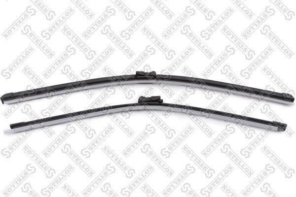 щетки плоск. к-т! 600/24'+530/21',Push button19\ VW Tiguan 07> 201-649-SX STELLOX