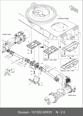 101552-00929 Масленка угловая 101552-00929 DOOSAN