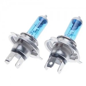 Лампа 24V H4 75/70W P43t-38 бокс (2шт.) Blue White MEGAPOWER 37033025 MEGA POWER