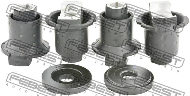Сайлентблок подрамника JEEP GRAND CHEROKEE 05-15 (компл-4шт) CRAB-GRCHIVSF-KIT CRAB-GRCHIVSF-KIT FEBEST