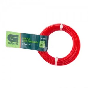 Леска для триммера 1.3мм 15м треугольник СИБРТЕХ 961595 SIBRTEC