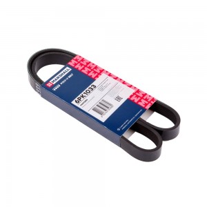 Ремень поликлиновой 6PK1033 Land Rover Range Rover Evoque 18-, Peugeot 301 12-17 M6310583 MARSHALL