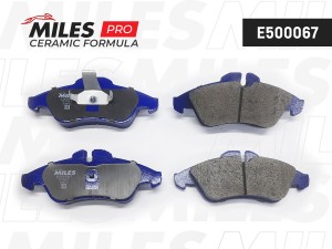 Колодки тормозные передние (Смесь CERAMIC серия PRO) MERCEDES SPRINTER (901-904) E500067 MILES