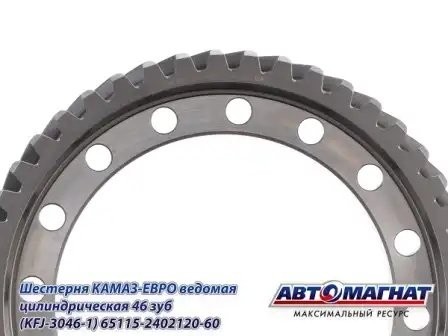 Шестерня 120 (46 зубьев) вед. цилиндр.ЕВРО-3 КАМАЗ АВТОМАГНАТ 65115240212060 AVTOMAGNAT
