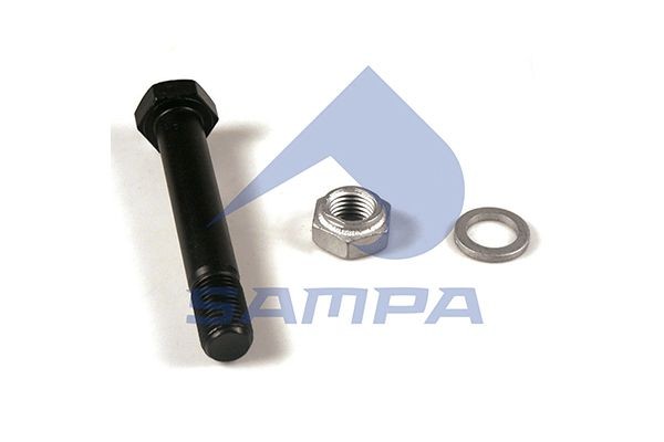 Ремкомплект BPW пальца рессоры (1 болт,1 гайка,1 шайба) SAMPA 070.598 SAMPA