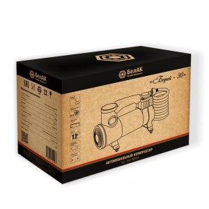 Компрессор подкачки шин (42 л/мин.12V) "БОРЕЙ -30" БАК.99154 BELAK