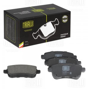 Колодки торм. Renault Fluence/Megane/Scenic III (08-) диск. зад. (PF 0909) PF 0909 TRIALLI