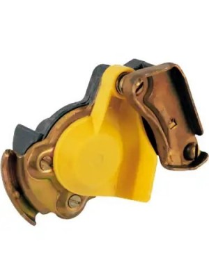 Головка соединительная тормозной системы прицепа 16мм (груз.авто) желтая с клапа 6023352111100 BELOMO