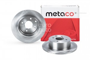 Диск тормозной задний 3060026 3060026 METACO