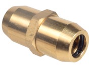 соединитель прямой трубок D12x1.5-D12x1.5 !(латунь) неразъемн. R \ 8521247SX STELLOX