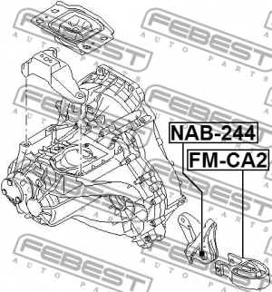 Опора КПП FM-CA2 FM-CA2 FEBEST