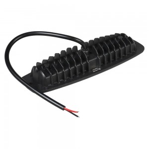 Фара светодиодная прямоугольная врезная 20LED, рассеянный свет, 10Вт, 186х60х36м ALED038 AIRLINE