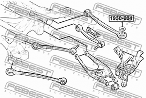 Эксцентрик BMW X3 E83 2003-2010 1930-004 1930-004 FEBEST