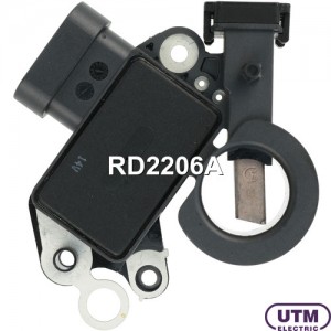 Реле регулятор напряжения CHEVROLET Aveo (02-),Lacetti (04-),Captiva (06-11) UTM RD2206A UTM