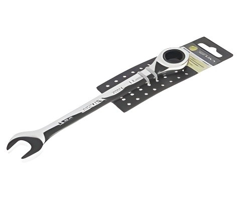 Ключ комбинированный 14х14мм трещоточный с держателем ЭВРИКА ER-21114H EVRIKA