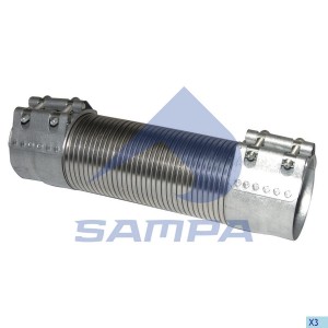 Гофра MERCEDES Atego выхлопной системы (d=90мм) SAMPA 100263 SAMPA