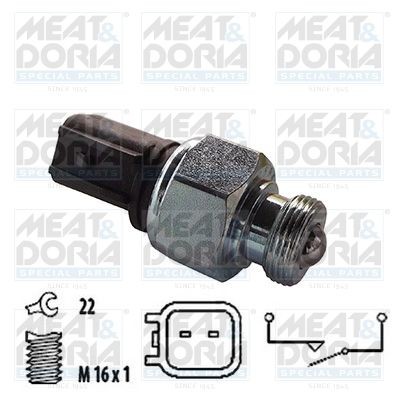 Датчик FORD Focus 2,Transit включения фонаря заднего хода MEAT&DORIA 36061 MEAT DORIA