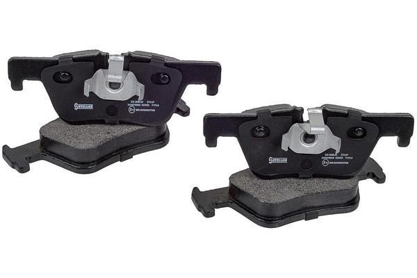 колодки дисковые задн.! с антискрип. пл.\ BMW F21/F30 1.6/1.8/2.0D 10> 000-398B-SX STELLOX