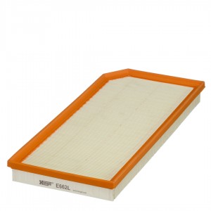 фильтр воздушный! 404.6x173.4x37.3\ Audi A3/TT,VW Golf/Jetta/Passat, Skoda Octav E662L HENGST