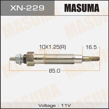 свеча накаливания!\ Nissan Terrano, Ford Maverick 2.7TD 93-02 XN229 MASUMA