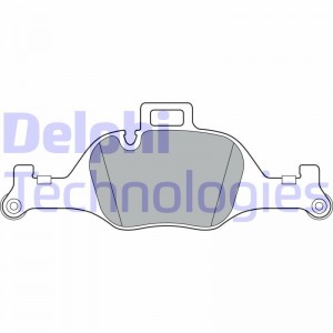 LP3299 колодки дисковые передние!\ BMW 7 G11/G12 14> 5 G30 3.0/3.0D 16> LP3299 DELPHI