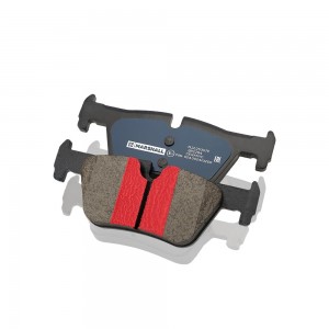 Торм. колодки дисковые задн. PLUS BMW 1 F20 F21 11- 3 F30 11- 4 F32-F36 13- X3 F M2625307P MARSHALL