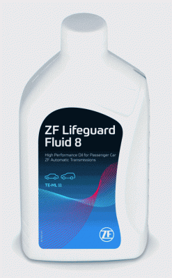 Масло трансмиссионное АКПП 1л ZF Lifeguard Fluid 8  S671090312 S671090312 ZF