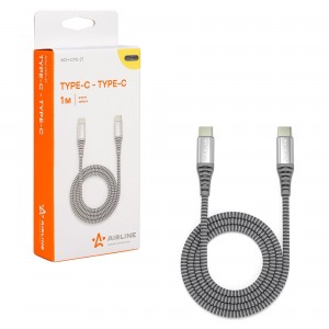 Зарядный универсальный датакабель Type-C - Type-C Поддержка PD ACH-CPD-27 ACH-CPD-27 AIRLINE