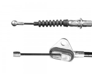 трос стояночного тормоза левый!\ Toyota Auris 06>/ Corolla 06> MT3332 MARSHALL