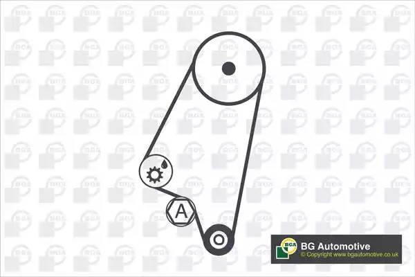 р/к ГРМ!\Daewoo Nexia 8V,Chevrolet Lanos/Aveo,Opel Vectra/Astra 1.4/1.6 86> TB9520K BG AUTOMOTIVE