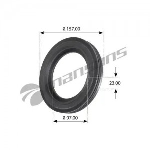 Уплотняющее кольцо, ступица колеса [D=157 d=97.5 h=23] GR207 MANSONS
