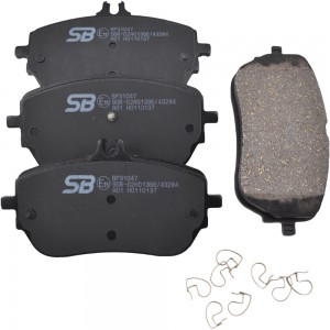 Колодки тормозные MERCEDES-BENZ A 180 04.18-, MERCEDES-BENZ B 200 12.18-, MERCED BP31047 SB NAGAMOCHI