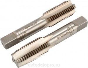 Метчик М18х1.5мм комплект 2шт. АВТОДЕЛО 40807 AVTO DELO