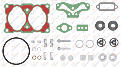 р/к компрессора!(мр) клапана, прокладки, солдатики STD 550,750 DDFRL/INTERN RK01525 YUMAK