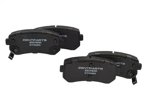 колодки дисковые задние Z07231 ZENTPARTS