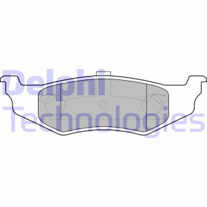 LP1515 колодки дисковые з.\ Chrysler PT Cruiser all 00> LP1515 DELPHI
