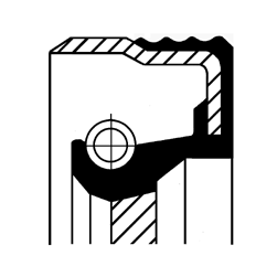 сальник КПП !  43x58x7 MB W126/W163/W140/W220 2.7-5.5 85> 01020045B CORTECO